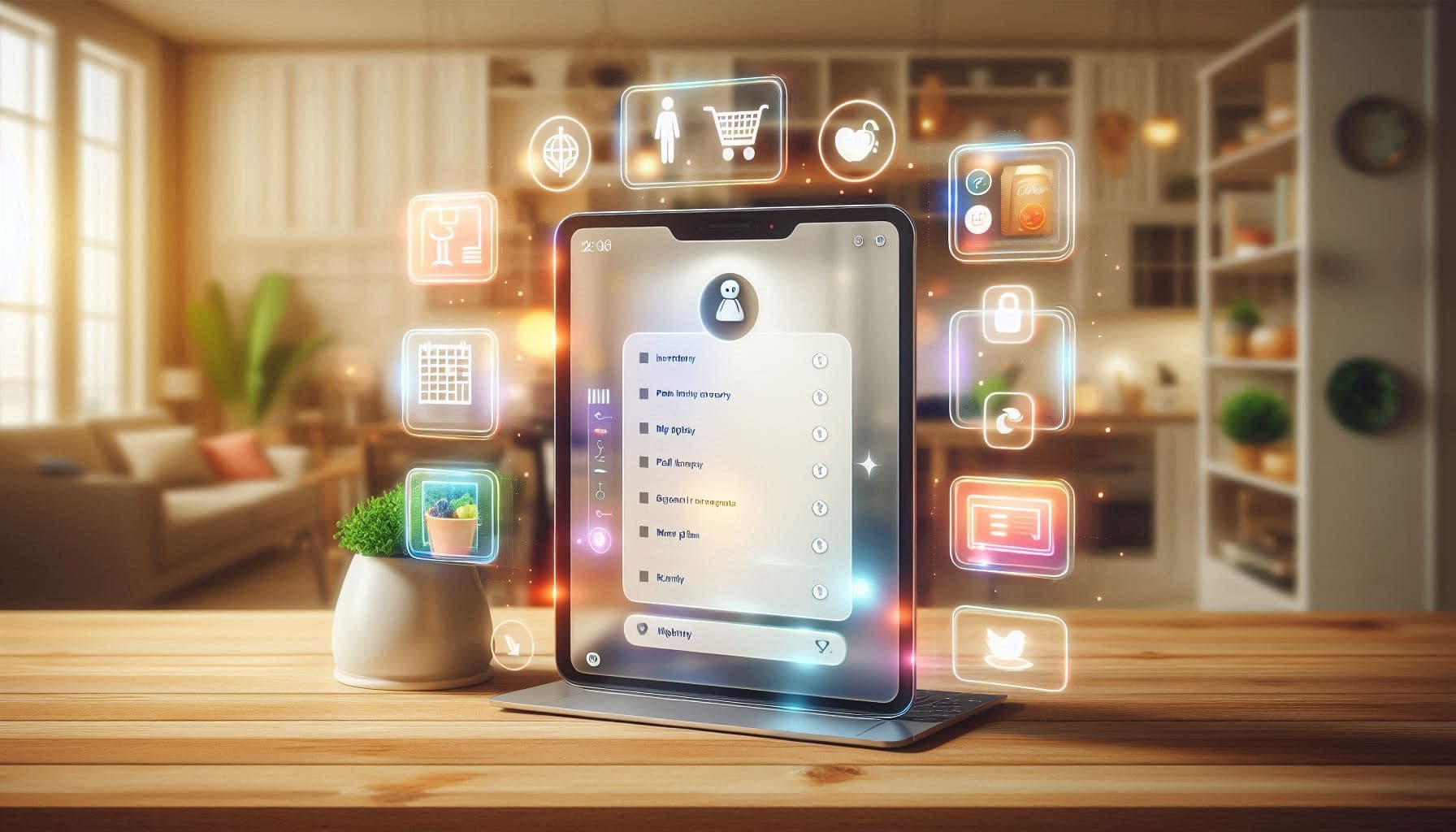 AI assistant connecting to home management data through MCP protocol